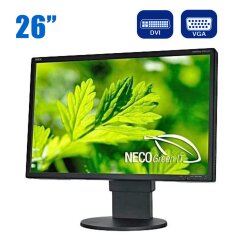 Монитор NEC MultiSync EA261WM / 26" (1920x1200) TN / 1x VGA, 1x DVI, 4x USB 2.0 / VESA 100x100