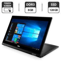 Нетбук-трансформер Б-класс Dell Latitude 5289 / 12.5" (1920x1080) IPS Touch / Intel Core i5-7300U (2 (4) ядра по 2.6 - 3.5 GHz) / 8 GB DDR3 / 128 GB SSD / WebCam / HDMI