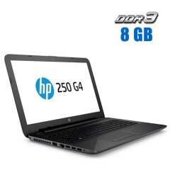 Ноутбук Б-класс HP 250 G4 / 15.6" (1366x768) TN / Intel Core i3-5005U (2 (4) ядра по 2.0 GHz) / 8 GB DDR3 / 120 GB SSD / Intel HD Graphics 5500 / WebCam