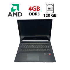 Ноутбук Lenovo Flex 2 / 14" (1366x768) TN Touch / AMD A6-6310 (4 ядра по 1.8 - 2.4 GHz) / 4 GB DDR3 / 120 GB SSD / AMD Radeon R4 Graphics / WebCam