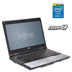 Ноутбук Fujitsu Lifebook S752 / 14" (1600x900) TN / Intel Core i5-3340M (2 (4) ядра по 2.7 - 3.4 GHz) / 8 GB DDR3 / 250 GB SSD / Intel HD Graphics 4000 / WebCam