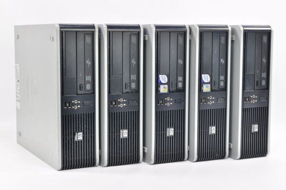 HP 7900 sff / Intel Core 2 Duo E8400 (2 ядра по 3.0GHz) / 4GB RAM / 160GB HDD + монитор NEC 2070 / 20' / 1600x1200 + клавиатура, мышка + кабеля