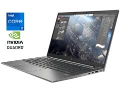 Мобильная рабочая станция HP ZBook Firefly 14 G8 / 14" (1920x1080) IPS / Intel Core i7-1165G7 (4 (8) ядра по 2.8 - 4.7 GHz) / 16 GB DDR4 / 512 GB SSD M.2 / nVidia Quadro T500, 4 GB GDDR6, 64-bit / WebCam / Win 11 Pro