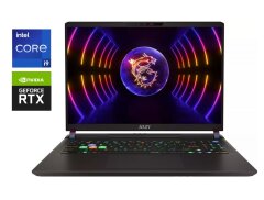 Игровой ноутбук Б-класс MSI Vector GP68HX 12VH / 16" (1920x1200) IPS / Intel Core i9-12900HX (16 (24) ядер по 3.6 - 5.0 GHz) / 32 GB DDR5 / 1000 GB SSD NVMe / nVidia GeForce RTX 4080, 12 GB GDDR6, 192-bit / WebCam