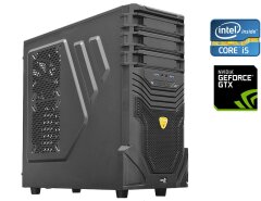 Игровой ПК AeroCool PGS VS-3 Tower / Intel Core i5-9400F (6 ядер по 2.9 - 4.1 GHz) / 16 GB DDR4 / 240 GB SSD + 1000 GB HDD / nVidia GeForce GTX 1650, 4 GB GDDR5, 128-bit / 550W