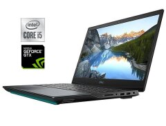 Игровой ноутбук Б-класс Dell G5 5500 / 15.6" (1920x1080) IPS / Intel Core i5-10300H (4 (8) ядра по 2.5 - 4.5 GHz) / 8 GB DDR4 / 256 GB SSD / nVidia GeForce GTX 1650 Ti, 4 GB GDDR6, 128-bit / WebCam