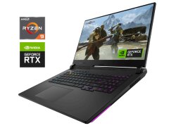 Ігровий ноутбук Б-клас Asus ROG Strix G17 G713PI / 17.3" (2560x1440) IPS / AMD Ryzen 9 7945HX (16 (32) ядер по 2.5 - 5.4 GHz) / 32 GB DDR5 / 1000 GB SSD NVMe / nVidia GeForce RTX 4070, 8 GB GDDR6, 128-bit