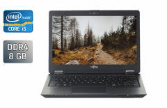 Нетбук Fujitsu LifeBook U727 / 12.5" (1920x1080) IPS / Intel Core i5-6200U (2 (4) ядра по 2.3 - 2.8 GHz) / 8 GB DDR4 / 256 GB SSD / Intel HD Graphics 520 / VGA / WebCam