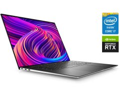 Игровой ноутбук Dell XPS 15 9510 / 15.6" (3840x2160) IPS Touch / Intel Core i7-11800H (8 (16) ядер по 4.6 GHz) / 16 GB DDR4 / 1000 GB SSD / nVidia GeForce RTX 3050, 4 GB GDDR6, 128-bit / WebCam