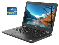 Ультрабук Б-клас Dell Latitude E5470 / 14" (1920x1080) TN / Intel Core i5-6300HQ (4 ядра по 2.3 - 3.2 GHz) / 8 GB DDR4 / 256 GB SSD / Intel HD Graphics 530 / WebCam / Win 11