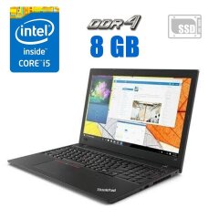 Ультрабук Lenovo ThinkPad T570 / 15.6" (1920x1080) IPS / Intel Core i5-7300U (2 (4) ядра по 2.6 - 3.5 GHz) / 8 GB DDR4 / 512 GB SSD M.2 / Intel HD Graphics 620 / WebCam