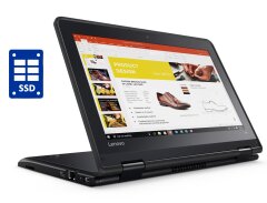 Нетбук-трансформер Lenovo ThinkPad Yoga 11e G3 / 11.6" (1366x768) IPS Touch / Intel Celeron N3160 (4 ядра по 1.6 - 2.24 GHz) / 4 GB DDR3 / 128 GB SSD / Intel HD Graphics / WebCam / Win 10 Pro