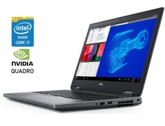 Мобильная рабочая станция Б-класс Dell Precision 7530 / 15.6" (1920x1080) IPS / Intel Core i7-8850H (6 (12) ядер по 2.6 - 4.3 GHz) / 16 GB DDR4 / 512 GB SSD / nVidia Quadro P2000, 4 GB GDDR5, 128-bit / WebCam / Win 10 Pro