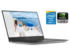 Мобильная рабочая станция Dell Precision 5520 / 15.6" (1920x1080) IPS / Intel Core i7-7700HQ (4 (8) ядра по 2.8 - 3.8 GHz) / 32 GB DDR4 / 256 GB SSD + 1000 GB HDD / nVidia Quadro M1200, 4 GB GDDR5, 128-bit / WebCam / Win 10 Pro