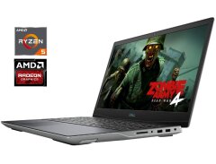 Игровой ноутбук Dell G5 SE 5505 / 15.6" (1920x1080) IPS / AMD Ryzen 5 4600H (6 (12) ядер по 3.0 - 4.0 GHz) / 16 GB DDR4 / 256 GB SSD + 256 GB SSD / AMD Radeon RX 5600M, 6 GB GDDR6, 192-bit / WebCam / Win 10 Pro