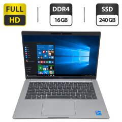 Ультрабук Б-клас Dell Latitude 5420 / 14" (1920x1080) IPS / Intel Core i5-1145G7 (4 (8) ядра по 2.6 - 4.4 GHz) / 16 GB DDR4 / 240 GB SSD M.2 / Intel Iris Xe Graphics / WebCam / Windows 10 Pro