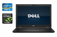 Ігровий ноутбук Dell Latitude 5580 / 15.6" (1920x1080) IPS / Intel Core i5-6440HQ (4 ядра по 2.6 - 3.5 GHz) / 16 GB DDR4 / 512 GB SSD / nVidia GeForce 940MX, 2 GB GDDR5, 64-bit / WebCam 