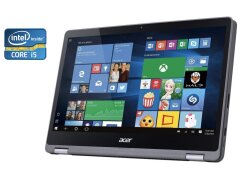 Ноутбук-трансформер Acer Aspire R5-571T / 15.6" (1920x1080) IPS Touch / Intel Core i5-7200U (2 (4) ядра по 2.5 - 3.1 GHz) / 8 GB DDR4 / 512 GB SSD / Intel HD Graphics 620 / WebCam