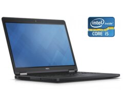 Ноутбук Dell Latitude E5550 / 15.6" (1920x1080) IPS / Intel Core i5-5200U (2 (4) ядра по 2.2 - 2.7 GHz) / 8 GB DDR3 / 240 GB SSD / Intel HD Graphics 5500 / WebCam 