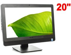 Моноблок Dell OptiPlex 3030 All-in-One / 20" (1600x900) TN / Intel Core i3-4150 (2 (4) ядра по 3.5 GHz) / 8 GB DDR3 / 240 GB SSD / Intel HD Graphics 4400 / WebCam