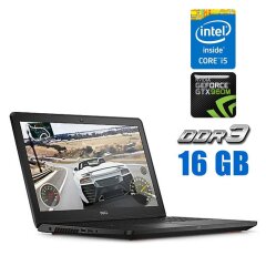 Игровой ноутбук Dell Inspiron 15-7559 / 15.6" (1920x1080) IPS / Intel Core i5-6300HQ (4 ядра по 2.3 - 3.2 GHz) / 16 GB DDR3 / 240 GB SSD + 750 GB HDD / nVidia GeForce GTX 960M, 4 GB GDDR5, 128-bit / WebCam
