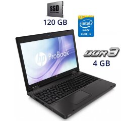 Ноутбук HP ProBook 6560b / 15.6" (1600х900) TN LED / Intel Core i5-2410M (2 (4) ядра по 2.3 - 2.9GHz) / 4 GB DDR3 / 120 GB SSD / Intel HD 3000 / DVD-RW / 4 х USB 2.0 / VGA / DisplayPort