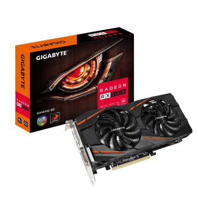 Дискретная видеокарта AMD Radeon RX 580, 8 GB GDDR5, 256-bit / DVI, HDMI, DisplayPort