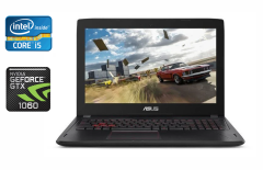 Игровой ноутбук Б-класс Asus FX502V / 15.6" (1920x1080) IPS / Intel Core i5-6300HQ (4 ядра по 2.3 - 3.2 GHz) / 16 GB DDR4 / 512 GB SSD / nVidia GeForce GTX 1060, 3 GB GDDR5, 192-bit / WebCam / HDMI