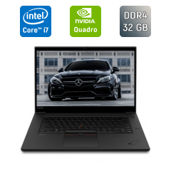 Мобильная рабочая станция Lenovo ThinkPad P1 Gen 3 / 14" (1920x1080) IPS / Intel Core i7-10750H (6 (12) ядер по 2.6 - 5.0 GHz) / 32 GB DDR4 / 1000 GB SSD / nVidia Quadro T2000 Max-Q, 4 GB GDDR5, 128-bit / WebCam / Windows 10