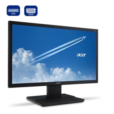Монітор Acer V246HL / 24" (1920x1080) TN / VGA, DVI + Кабель живлення Монітор Acer V246HL / 24" (1920x1080) TN / VGA, DVI + Кабель живлення