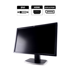 Монитор HP LP2475w / 24" (1920x1200) S-IPS / DVI, DisplayPort, HDMI + Кабель питания
