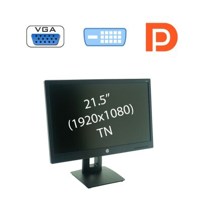 Монитор HP VH22 / 21.5" (1920x1080) TN / 1x VGA, 1x DVI, 1x DP Монитор HP VH22 / 21.5" (1920x1080) TN / 1x VGA, 1x DVI, 1x DP