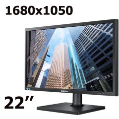 Монитор Samsung S22E450MW / 22" / 1680x1050 (16:10) LED / Матовый / Угол обзора - 170&deg;/ DVI, VGA / Проф. нога 