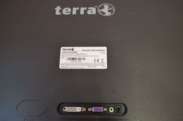 Монитор Terra 2310W / 23" (1920x1080) TN+Film LED / VGA, DVI / встроенные динамики Монитор Terra 2310W / 23" (1920x1080) TN+Film LED / VGA, DVI / встроенные динамики