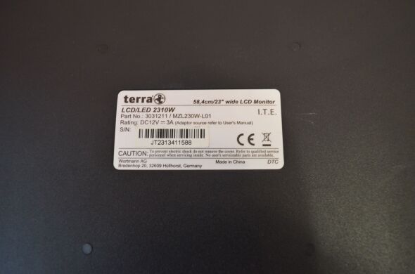 Монитор Terra 2310W / 23" (1920x1080) TN+Film LED / VGA, DVI / встроенные динамики Монитор Terra 2310W / 23" (1920x1080) TN+Film LED / VGA, DVI / встроенные динамики