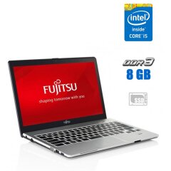 Ноутбук Fujitsu LifeBook S936 / 13.3" (1920x1080) IPS / Intel Core i5-6200U (2 (4) ядра по 2.3 - 2.8 GHz) / 8 GB DDR4 / 256 GB SSD /  Intel HD Graphics 520 / WebCam