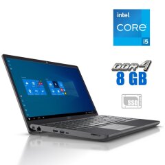 Ультрабук Fujitsu LifeBook A3510 / 15.6" (1920x1080) IPS / Intel Core i5-1035G1 (4 (8) ядра по 1.0 - 3.6 GHz) / 8 GB DDR4 / 256 GB SSD / Intel UHD Graphics / WebCam