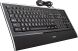 Дротова клавіатура Logitech K740 USB Illuminated Ultra-Thin / повнорозмірна / чорна / підсвічування клавіш купити