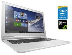 Игровой ноутбук Lenovo IdeaPad 700-15ISK / 15.6" (1920x1080) IPS / Intel Core i7-6700HQ (4 (8) ядра по 2.6 - 3.5 GHz) / 16 GB DDR4 / 256 GB SSD / nVidia GeForce GTX 950M, 4 GB DDR3, 128-bit / WebCam / Win 10 Pro