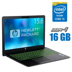 Игровой ноутбук HP Pavilion Power 15-cb030nl / 15.6" (1920x1080) IPS / Intel Core i5-7300HQ (4 ядра по 2.5 - 3.5 GHz) / 16 GB DDR4 / 250 GB SSD / nVidia GeForce GTX 1050, 4 GB GDDR5, 128-bit / WebCam