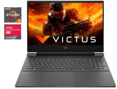Игровой ноутбук HP Victus 15-fb2063dx / 15.6" (1920x1080) IPS / AMD Ryzen 5 7535HS (6 (12) ядер по 3.3 - 4.55 GHz) / 8 GB DDR5 / 512 GB SSD / AMD Radeon RX 6550M, 4 GB GDDR6, 64-bit / WebCam