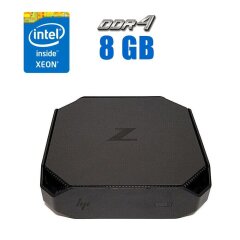Неттоп HP Z2 Mini G3 USFF / Intel Xeon E3-1245 v5 (4 (8) ядра по 3.5 - 3.9 GHz) (аналог i7-6700) / 8 GB DDR4 / 512 GB SSD M.2 / Intel HD Graphics P530 / WiFi