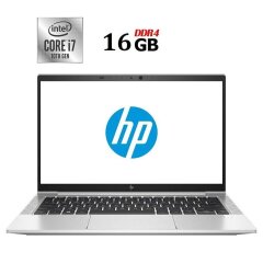 Ультрабук Б-класс HP EliteBook 830 G7 / 13.3" (1920x1080) IPS / Intel Core i7-10610U (4 (8) ядра по 1.8 - 4.9 GHz) / 16 GB DDR4 / 240 GB SSD / Intel UHD Graphics / WebCam