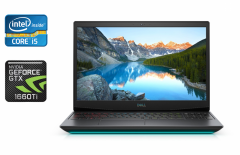 Игровой ноутбук Dell G5 5500 / 15.6" (1920x1080) IPS / Intel Core i5-10300H (4 (8) ядра по 2.5 - 4.5 GHz) / 16 GB DDR4 / 512 GB SSD / nVidia GeForce GTX 1660 Ti, 6 GB GDDR6, 192-bit / WebCam / HDMI
