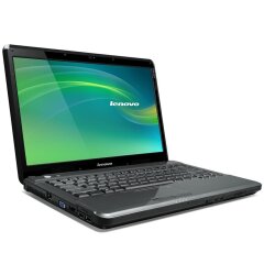 Ноутбук Lenovo IdeaPad G565 / 15.6" (1366x768) TN / AMD Athlon II P340 (2 ядра по 2.2 - 3.2 GHz) / 4 GB DDR3 / 320 GB HDD / AMD Radeon HD 4200 Graphics / WebCam / DVD-RW / АКБ не тримає