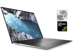 Игровой ноутбук Б-класс Dell XPS 15 9500 / 15.6" (1920x1080) IPS / Intel Core i7-10750H (6 (12) ядра по 2.6 - 5.0 GHz) / 12 GB DDR4 / 512 GB SSD / nVidia GeForce GTX 1650 Ti, 4 GB GDDR6, 128-bit / WebCam