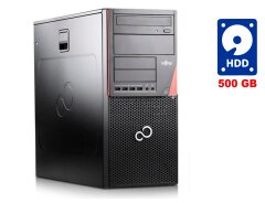 ПК Fujitsu Esprimo P720 Tower / Intel Core i3-4160 (2 (4) ядра по 3.6 GHz) / 4 GB DDR3 / 500 GB HDD / Intel HD Graphics 4400 / 280W / Цена указана с НДС
