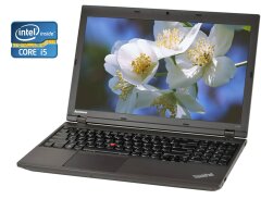 Ноутбук Б-класс Lenovo ThinkPad L540 / 15.6" (1366x768) TN / Intel Core i5-4200M (2 (4) ядра по 2.5 - 3.1 GHz) / 8 GB DDR3 / 240 GB SSD / Intel HD Graphics 4600 / WebCam