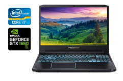 Игровой ноутбук Acer Predator PH315-52 / 15.6" (1920x1080) IPS / Intel Core i7-9750H (6 (12) ядер по 2.6 - 4.5 GHz) / 16 GB DDR4 / 500 GB SSD / nVidia GeForce GTX 1660 Ti, 6 GB GDDR6, 192-bit / WebCam / Windows 10
