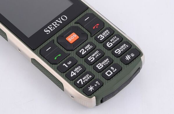 Мобільний телефон SERVO H8 / 4 sim-card / 2.8' (240x320) / dual camera / memory card